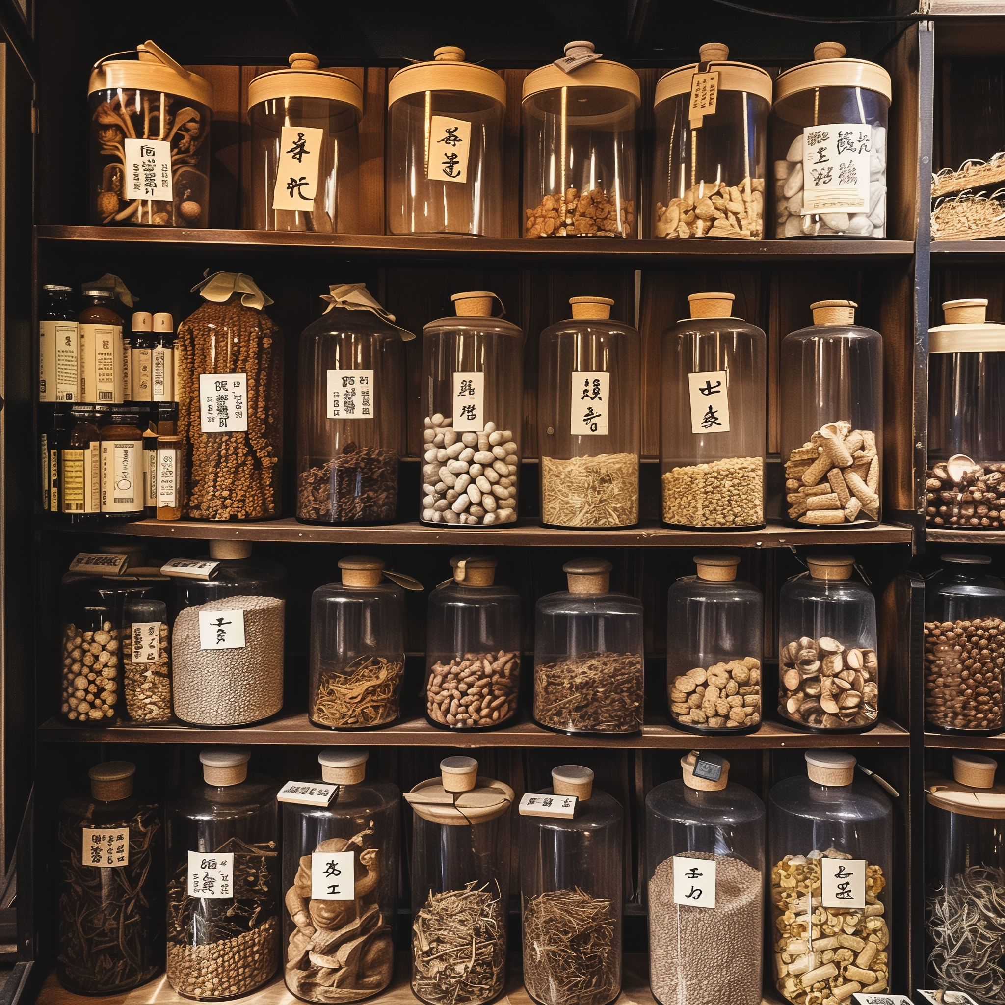 Traditional Chinese herbal apothecary
