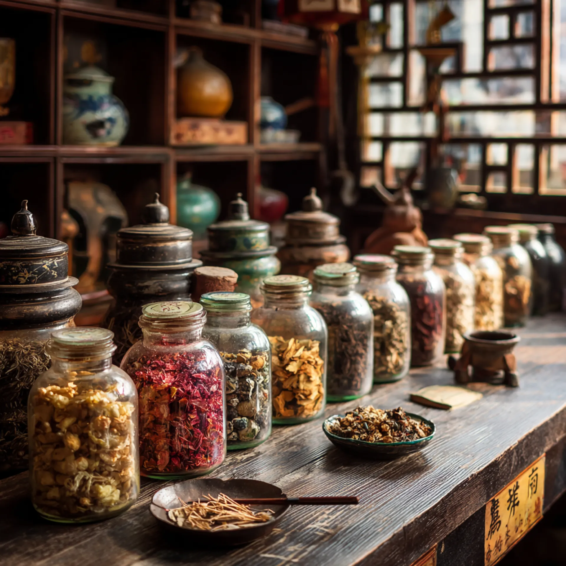 Traditional Chinese Medicine herbal preparations