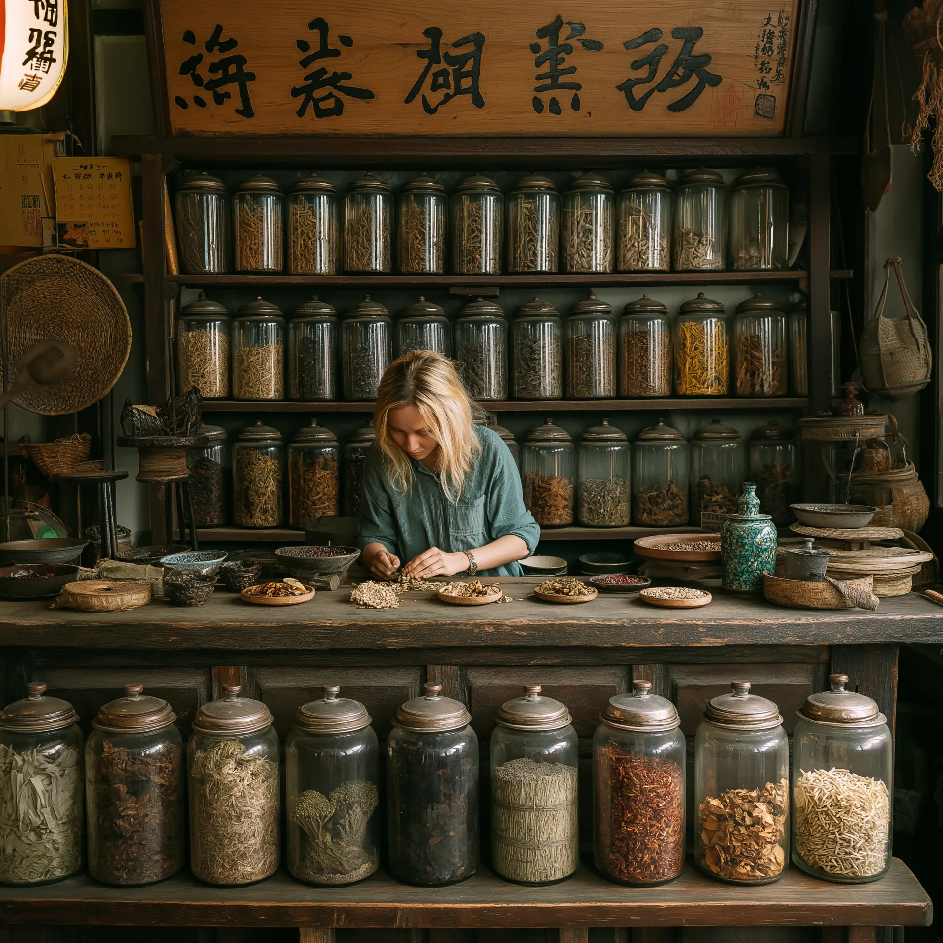 Traditional herbal medicine preparation