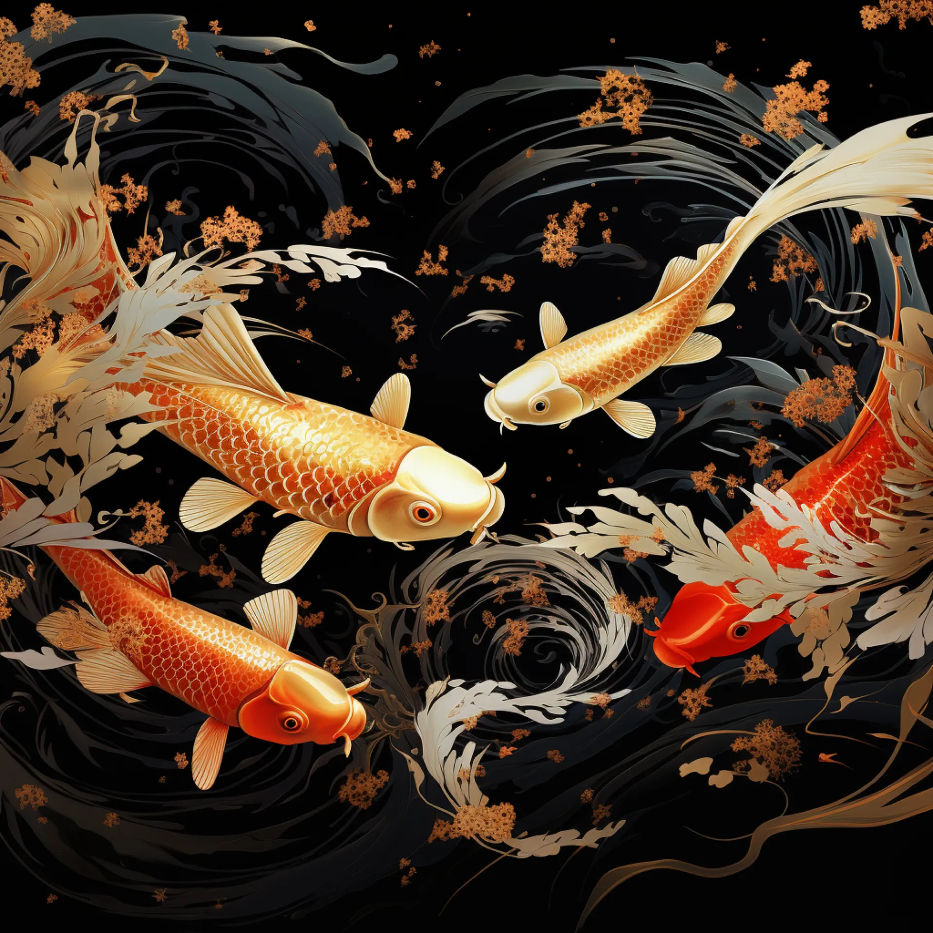 Golden koi